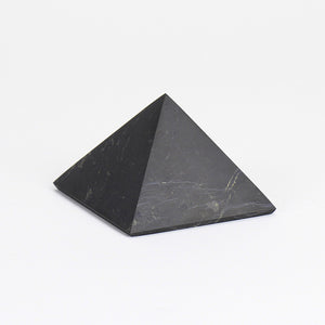 shungite pyramid unpolished 7cm